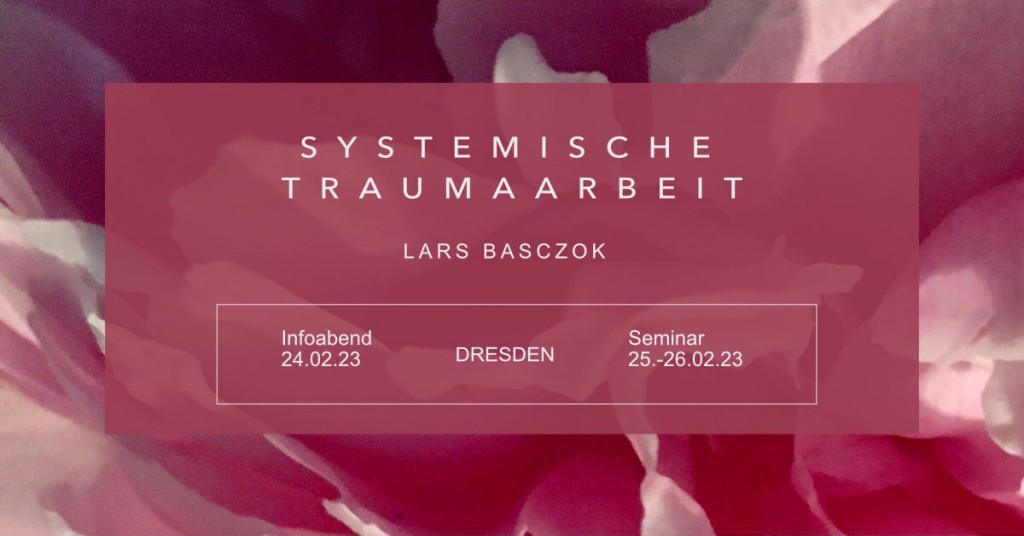 SYSTEMISCHE TRAUMAARBEIT MIT Lars Basczok in DRESDEN 
